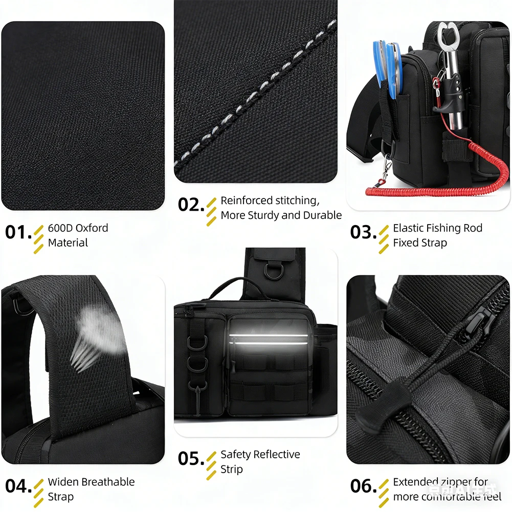 Fishing Backpack with Rod Hold – Fishing Rod Holder Bewertung und Preis