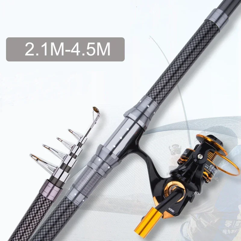 New Telescopic Portable Rotary – Fishing Rod Surf Bewertung und Preis
