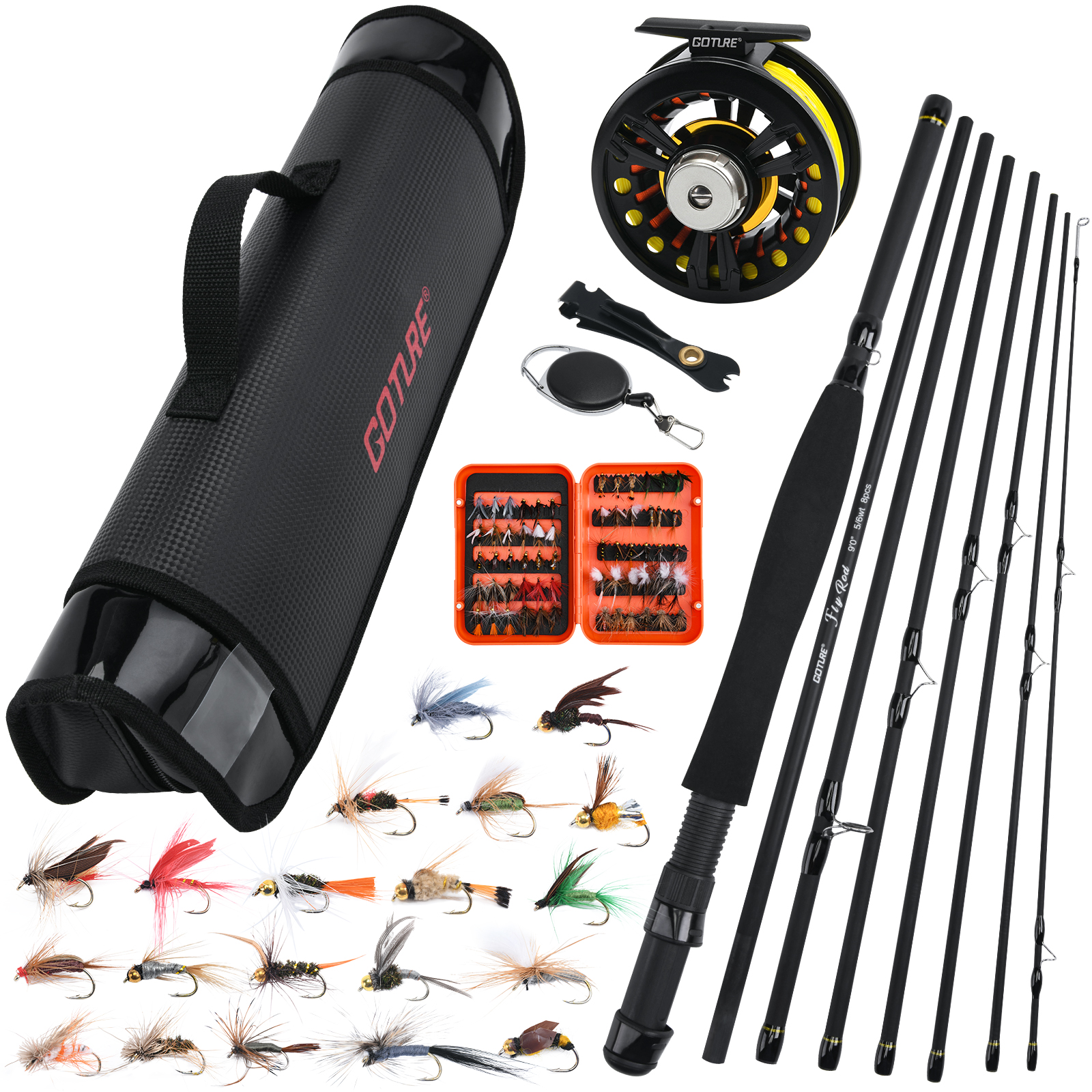 Goture 8Section Travel Fly Fis – Fishing Rod Fly Bewertung und Preis