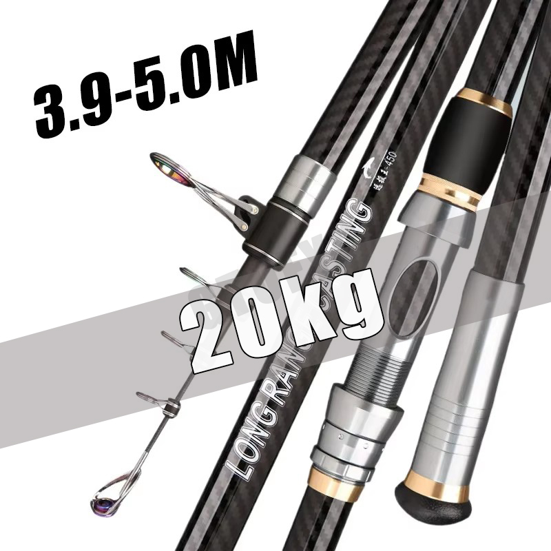 Telescopic Fishing Rod 3.9m 4. – Fishing Rod Surf Bewertung und Preis