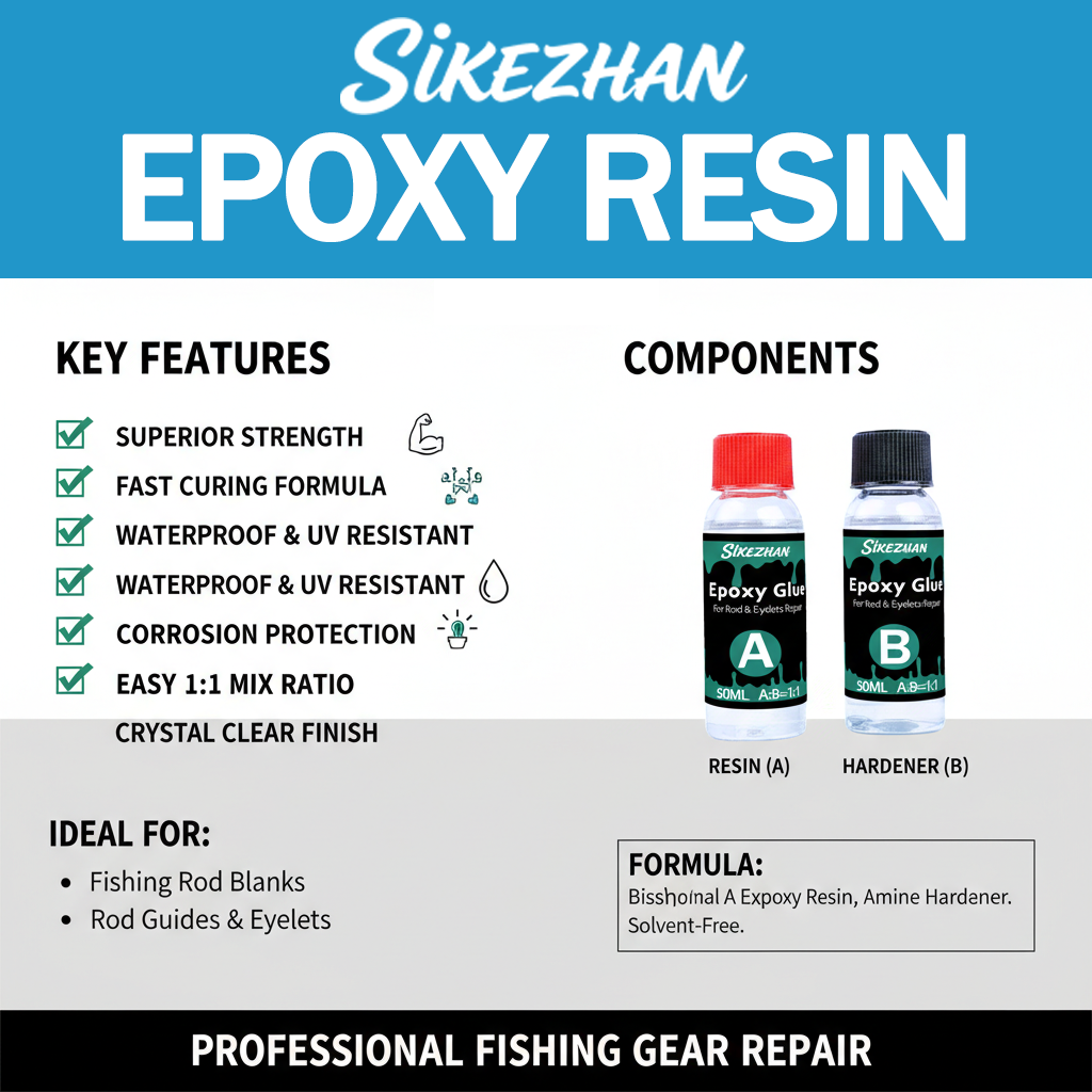 AB Epoxy 1:1 for Fishing Rod R – Fishing Rod Guide Replacement Bewertung und Preis