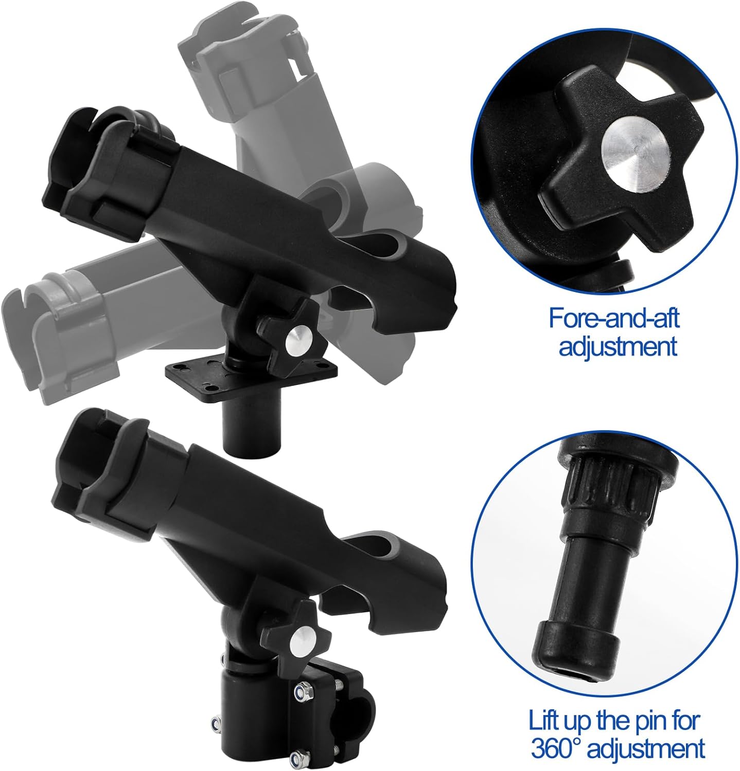2 Pack Fishing Rod Holder with – Fishing Rod Boat Bewertung und Preis