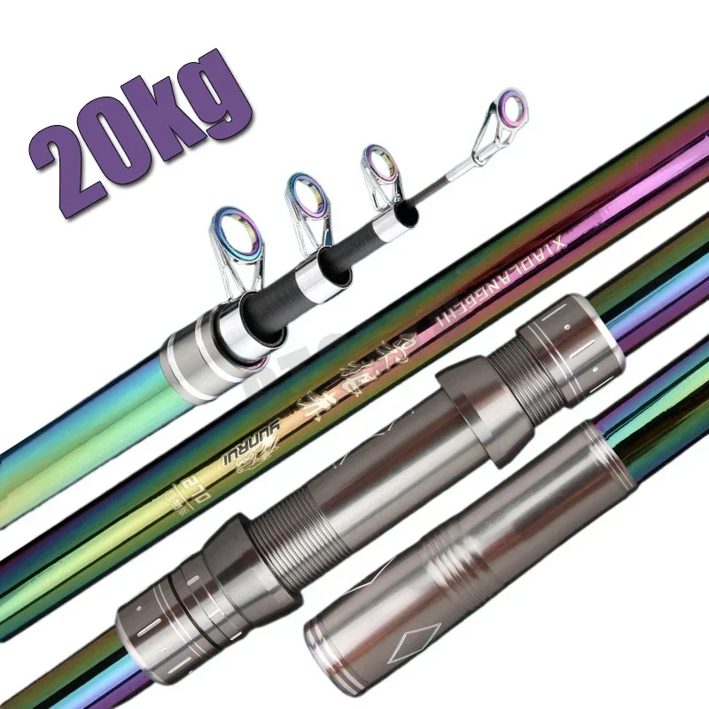 2.1m-4.5m Telescopic Spinning  – Fishing Rod Surf Bewertung und Preis