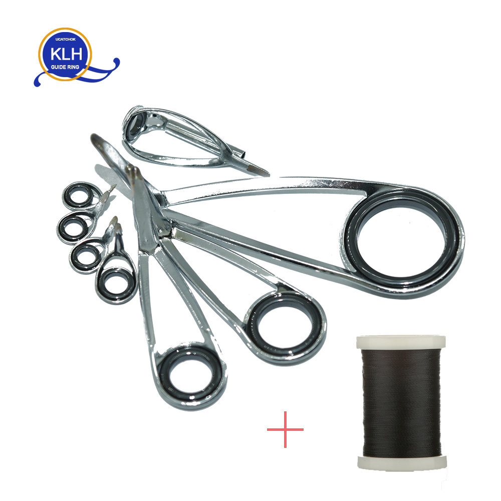8pcs/Kit KLH Bracket Stainless – Fishing Rod Repair Kit Bewertung und Preis