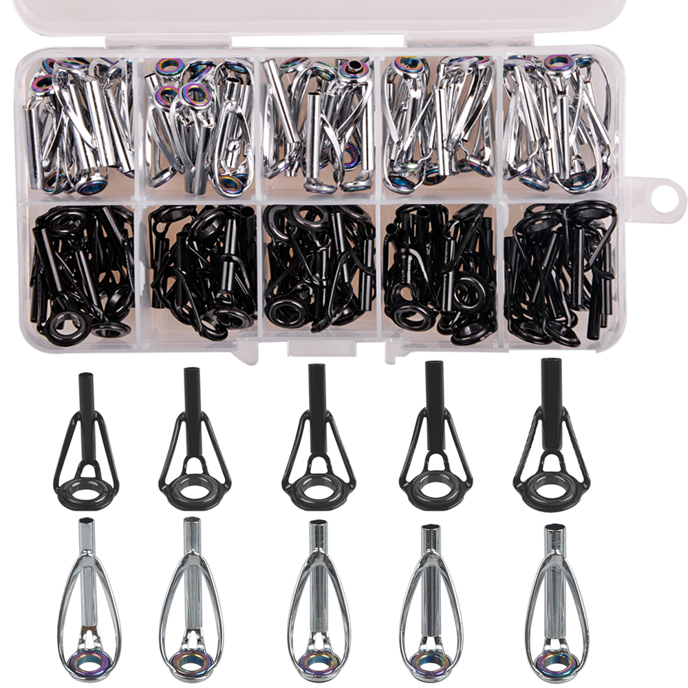 50/100PCS Fishing Rod Tips Rep – Fishing Rod Tip Replacement Bewertung und Preis