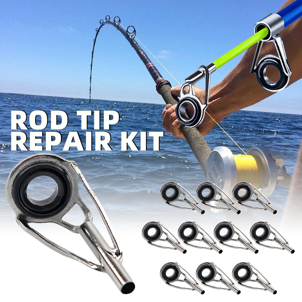 Rod Tip Repair Kit 10pcs Fishi – Fishing Rod Repair Kit Bewertung und Preis