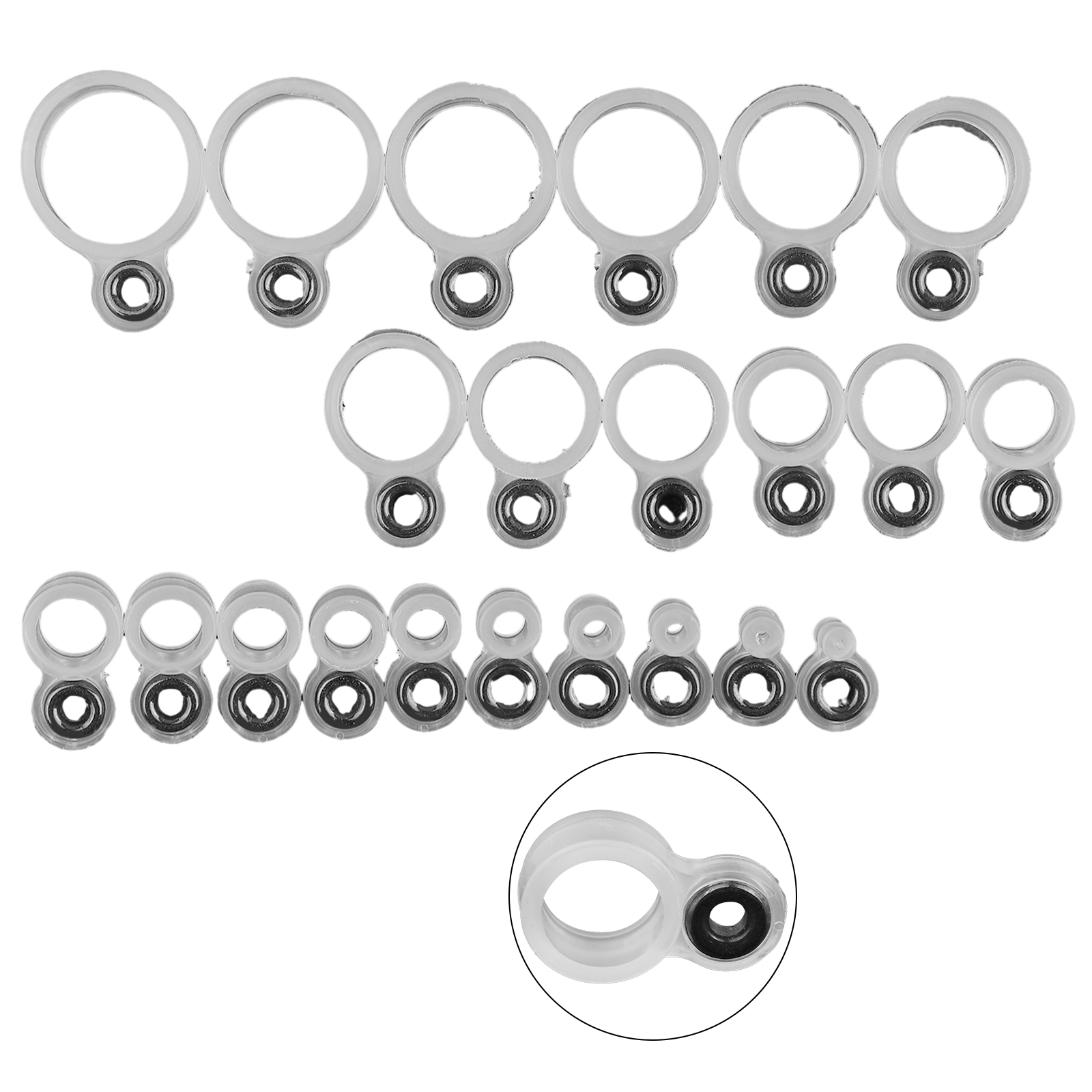 14/22Pcs Fishing Rod Eyelet Re – Fishing Rod Tip Replacement Bewertung und Preis