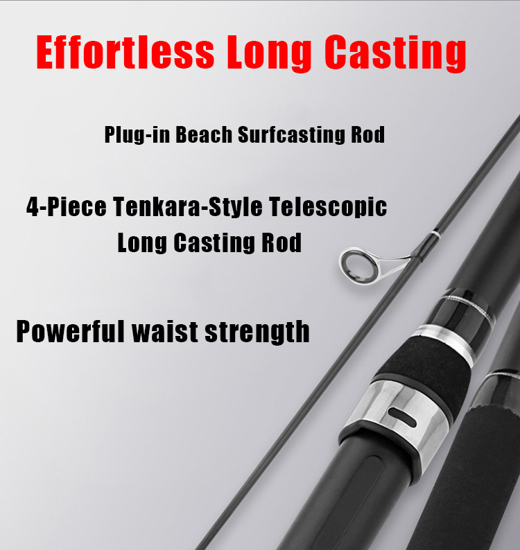 3.3M-3.9M Carp 4 Pieces Fishin – Fishing Rod Surf Bewertung und Preis