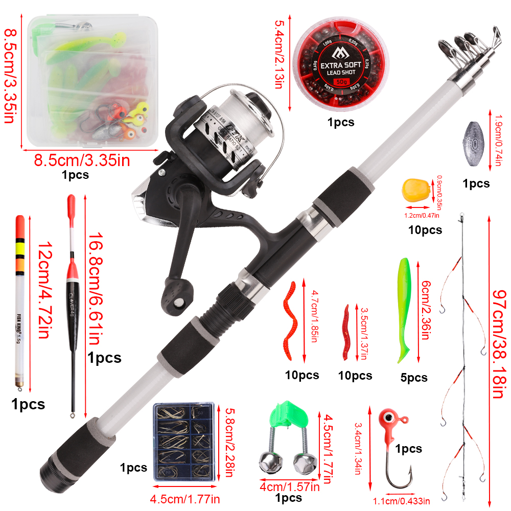 FTK 1.8m Fishing Rod and Reel  – Fishing Rod Carbon Fiber Bewertung und Preis