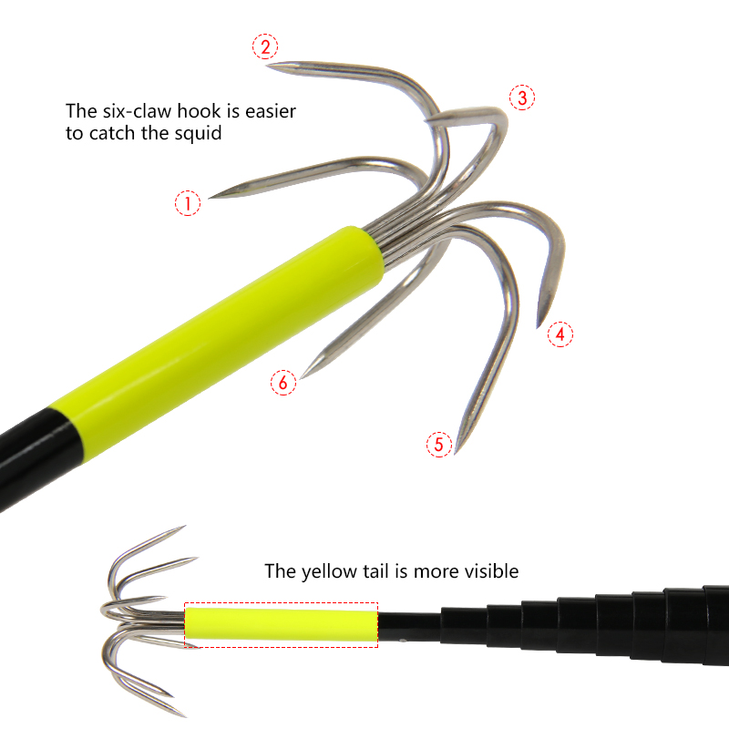 4/3M Telescopic Squid Gaff Anc – Fishing Rod Casting Bewertung und Preis