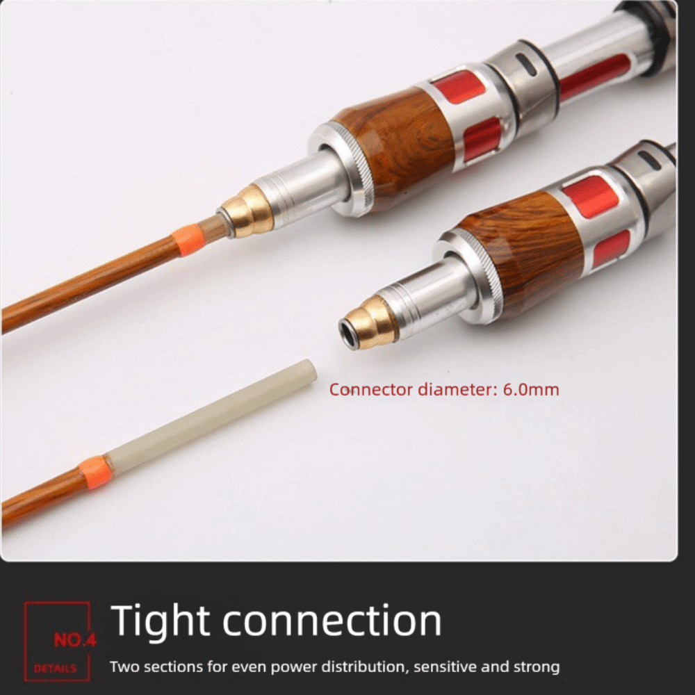 4 Sections Spinning Fishing Ro – Fishing Rod Carbon Fiber Bewertung und Preis