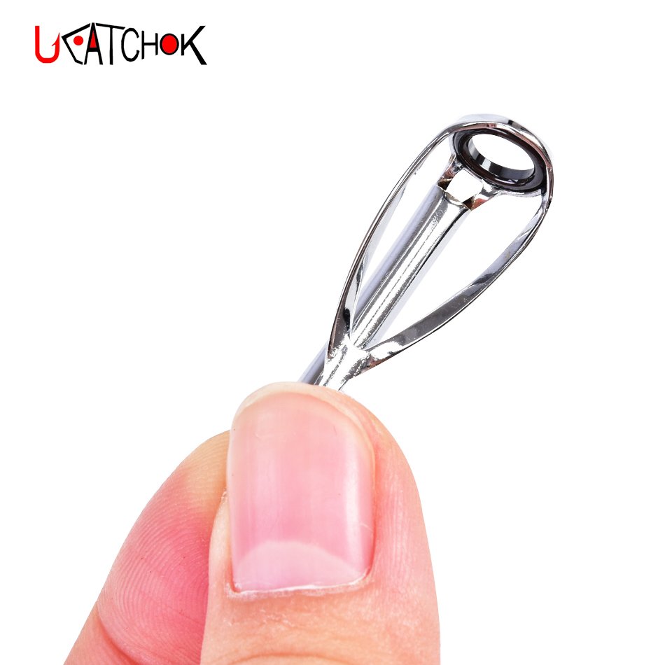 10pcs/pack top guide enhanced  – Fishing Rod Guide Replacement Bewertung und Preis