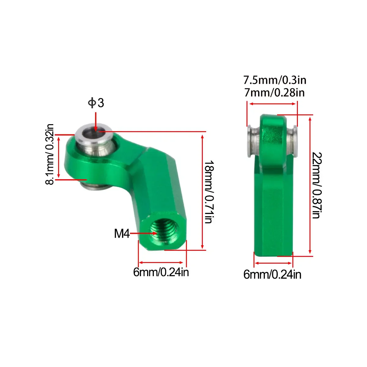 4Pcs M4 Metal Ball Head Holder – Fishing Rod Holder Bewertung und Preis