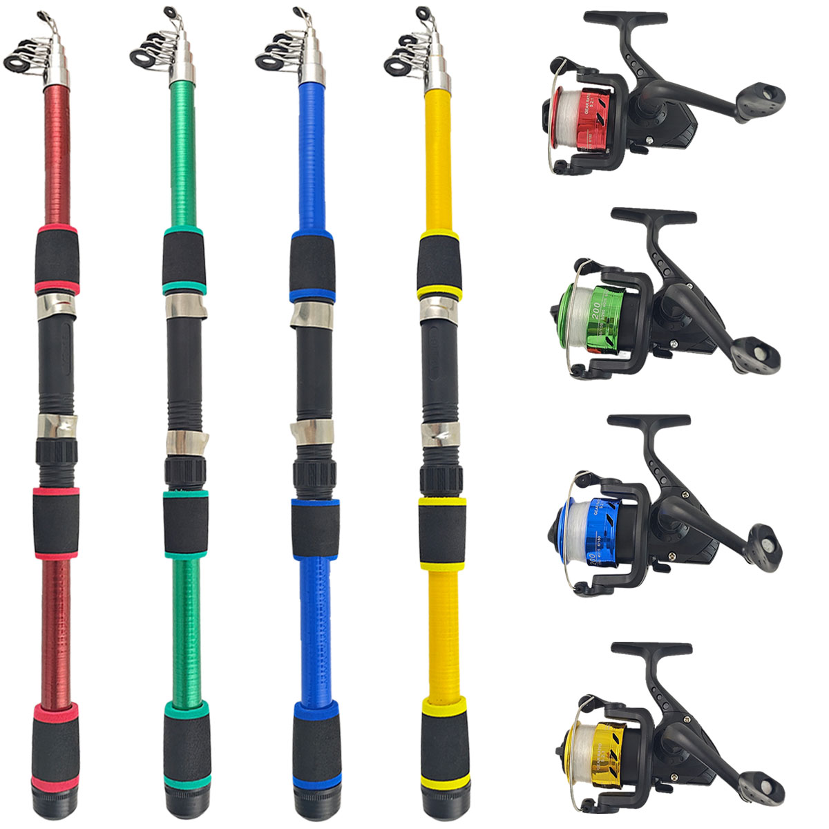 Mini Telescopic Sea Fishing Ro – Fishing Rod Spinning Bewertung und Preis
