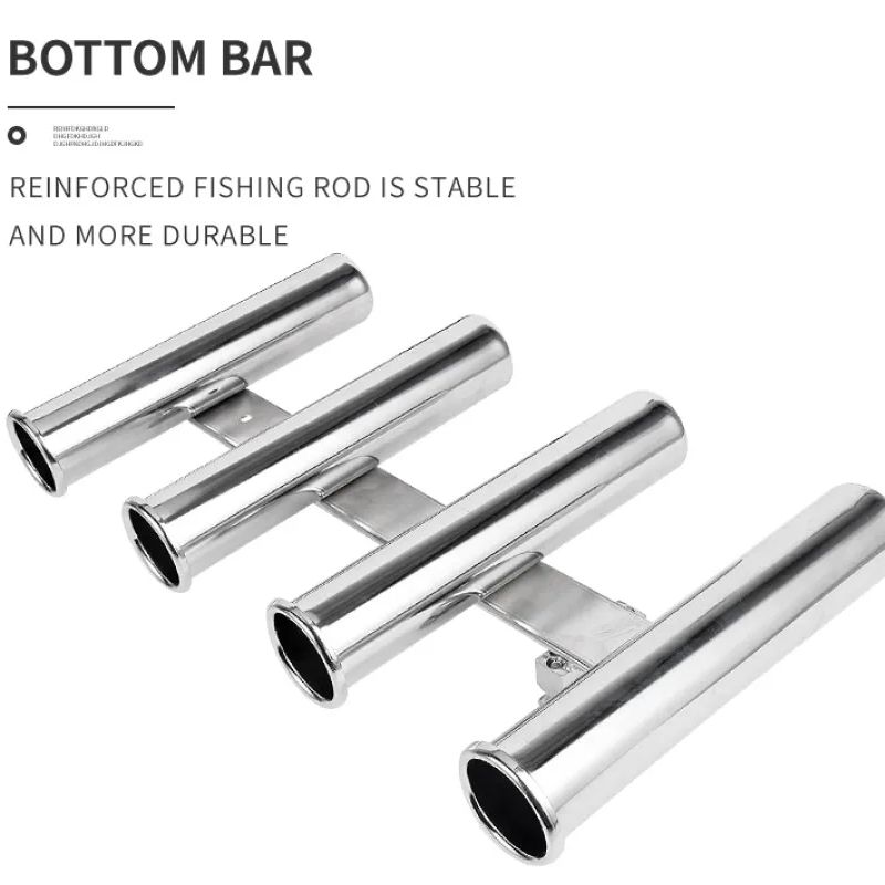 Stainless Steel 4 Tubes Rod ho – Fishing Rod Boat Bewertung und Preis