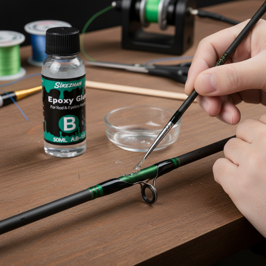 Clear 2-Part Fishing Rod Epoxy – Fishing Rod Guide Replacement Bewertung und Preis