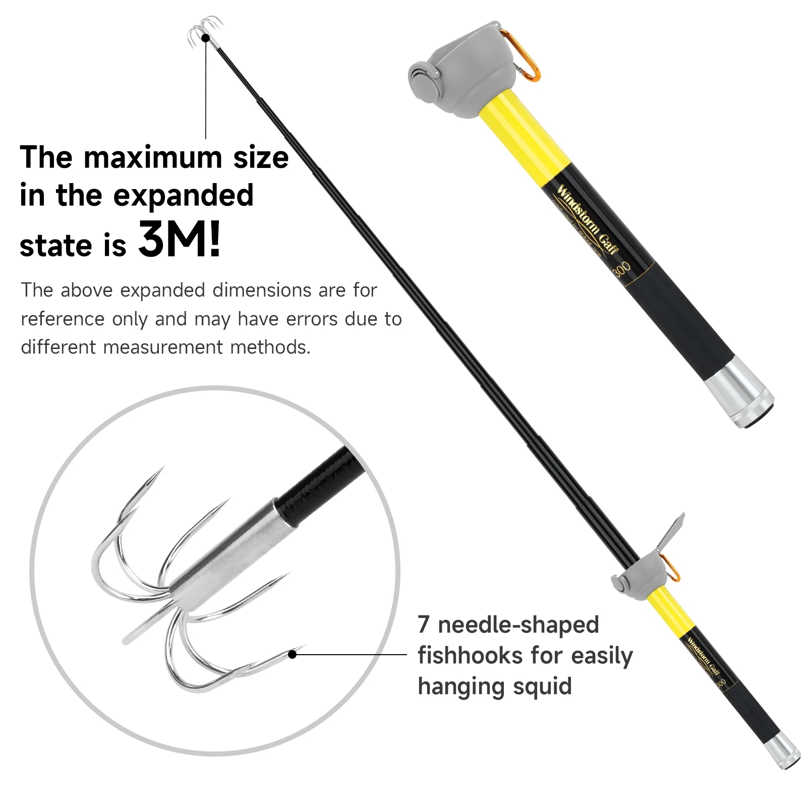 SANLIKE 7-claw Stainless Steel – Fishing Rod Carbon Fiber Bewertung und Preis