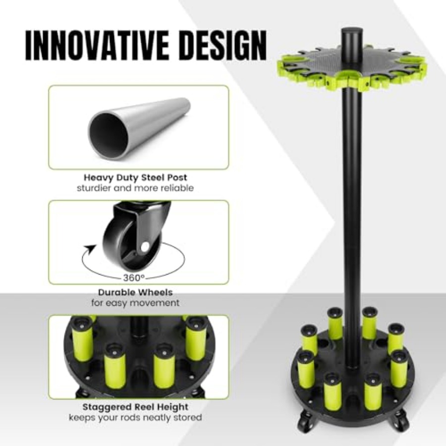 Fishing Rod Holder for Garage, – Fishing Rod Rack Bewertung und Preis