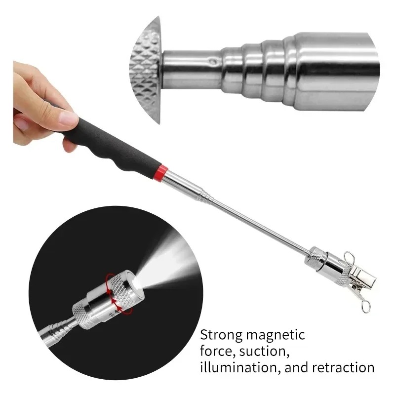 Telescopic Magnetic Pen with L – Fishing Rod Travel Bewertung und Preis