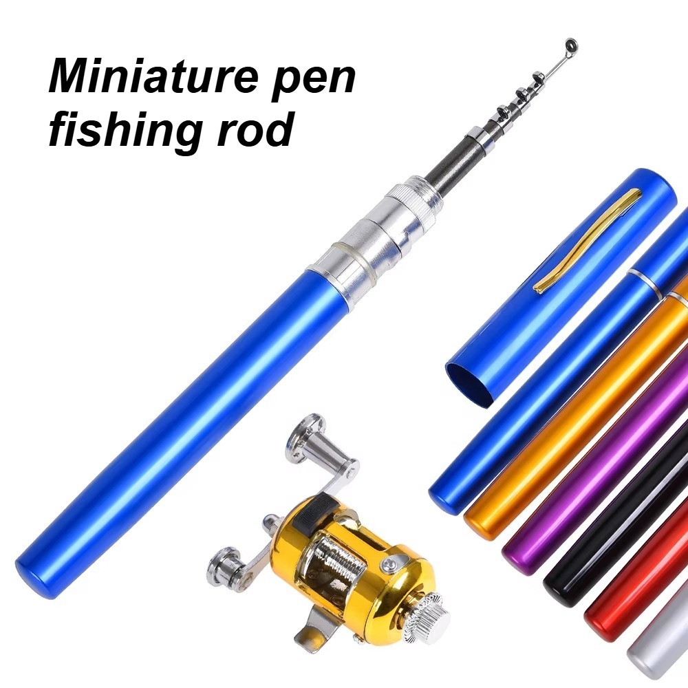 Mini portable steel pen fishin – Fishing Rod Case Bewertung und Preis