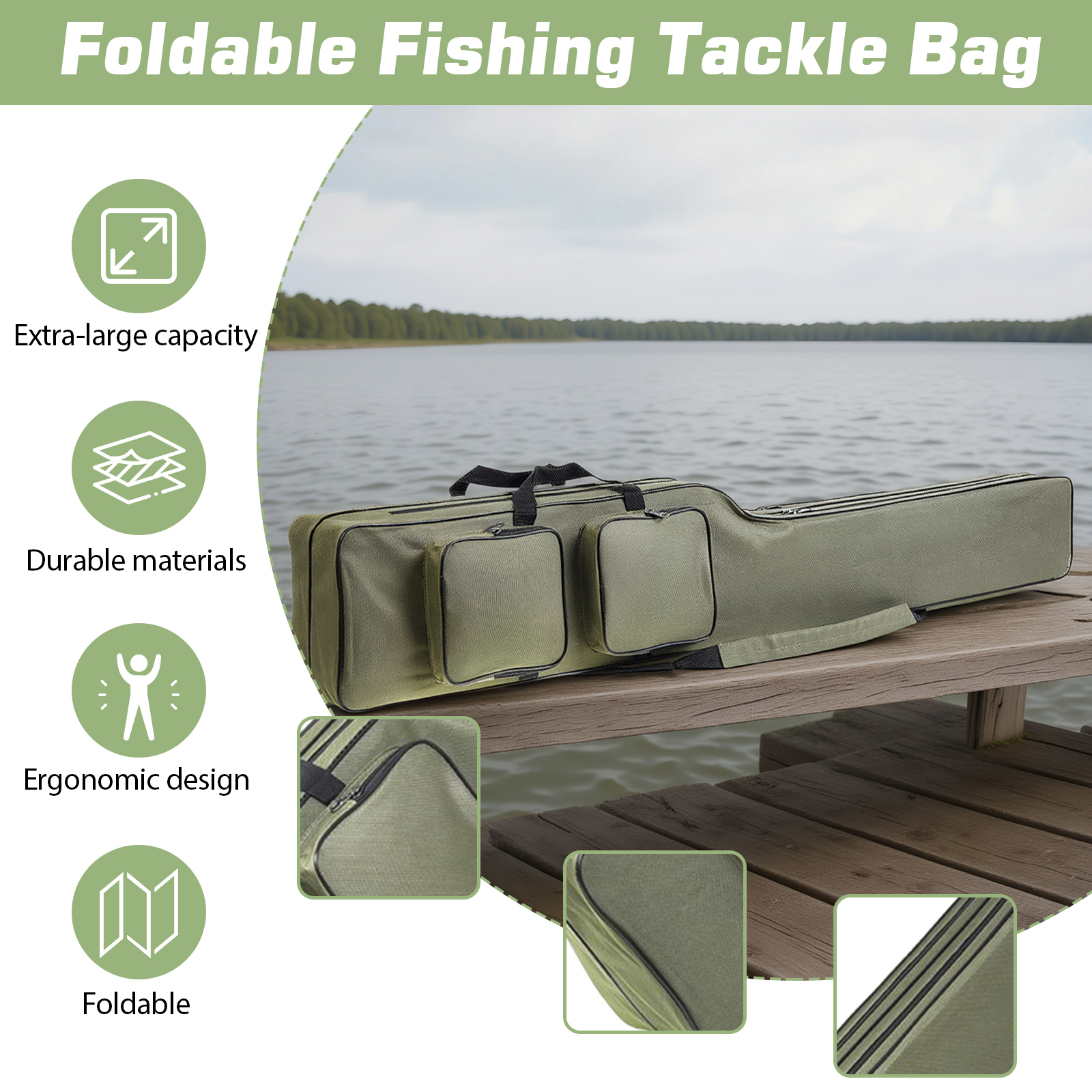 Fishing Rod Bags 150cm Waterpr – Fishing Rod Case Bewertung und Preis