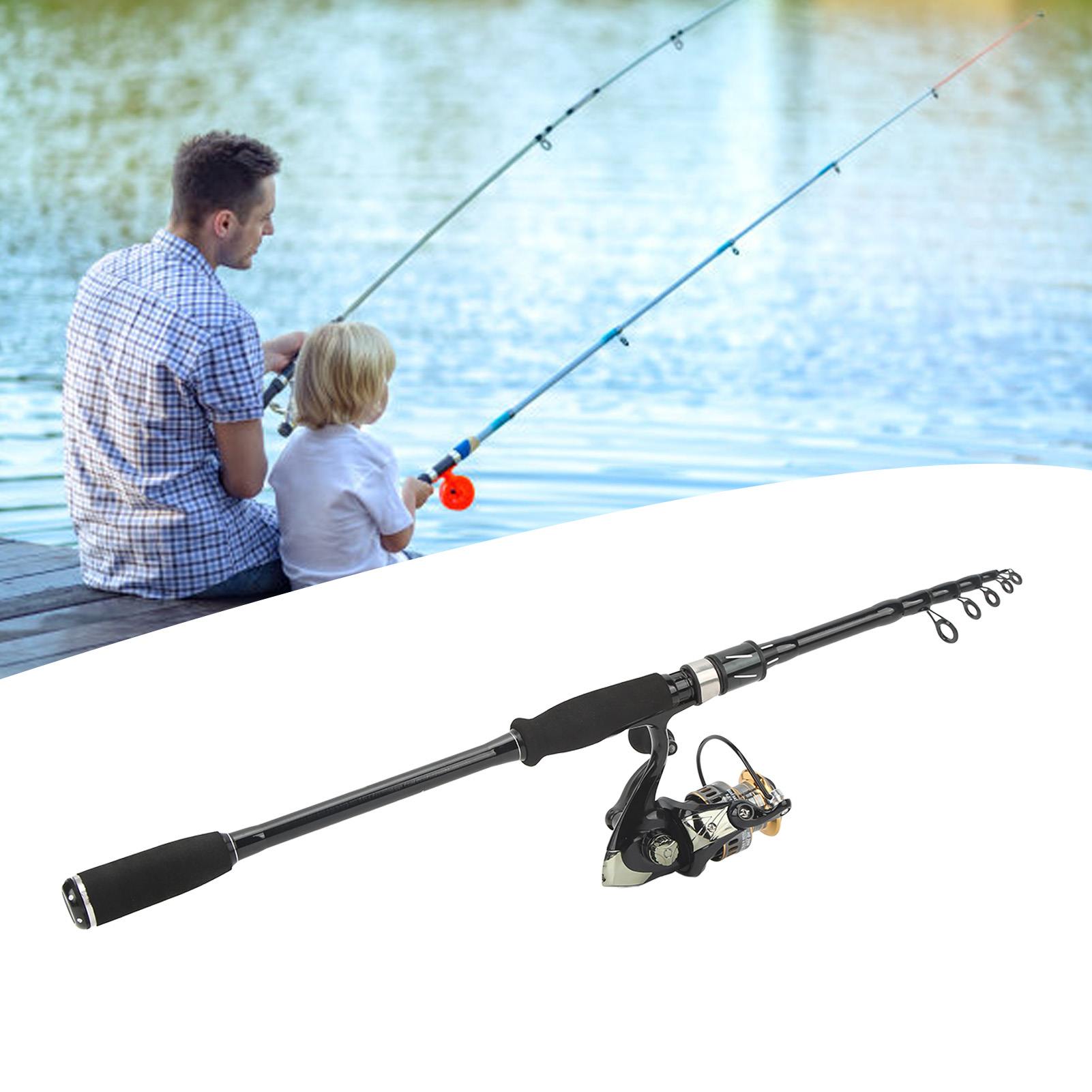 Lure Fishing Rod and Reel Comb – Fishing Rod Carbon Fiber Bewertung und Preis