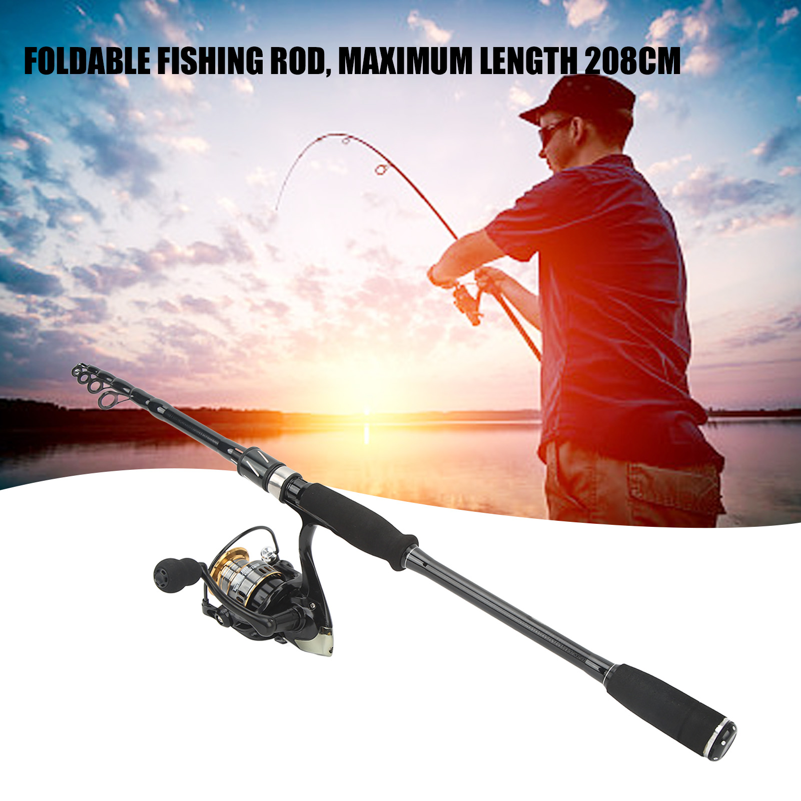 Lure Fishing Rod and Reel Comb – Fishing Rod Carbon Fiber Bewertung und Preis