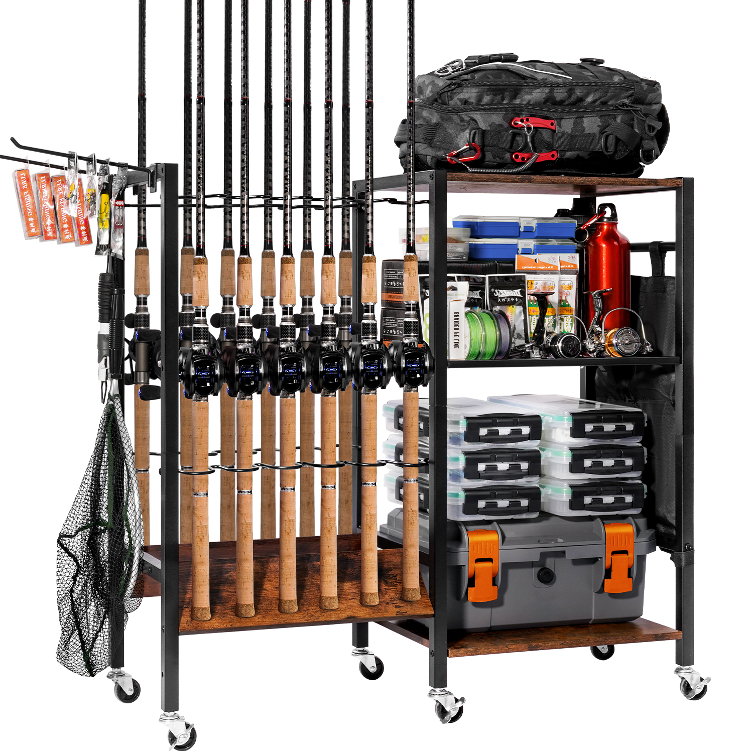 Fishing rod holder,Fishing Rod – Fishing Rod Rack Bewertung und Preis