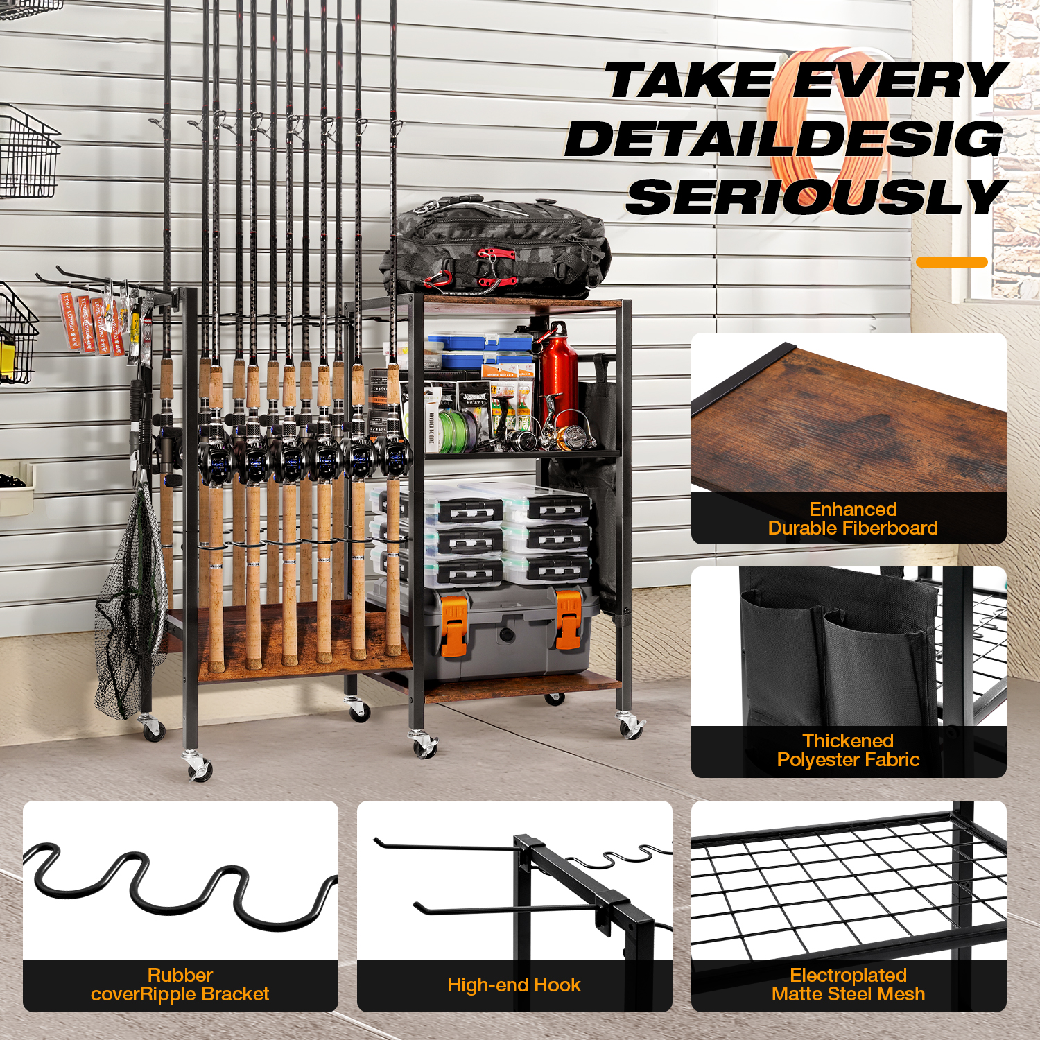 Fishing rod holder,Fishing Rod – Fishing Rod Rack Bewertung und Preis