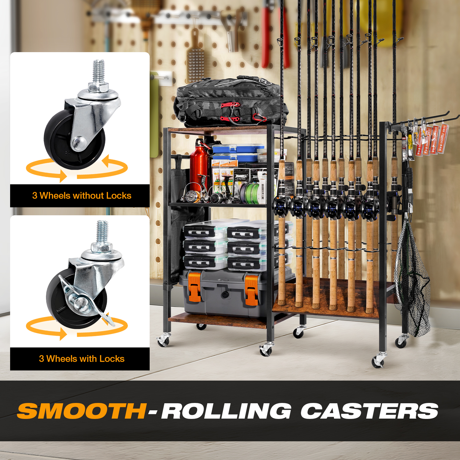 Fishing rod holder,Fishing Rod – Fishing Rod Rack Bewertung und Preis
