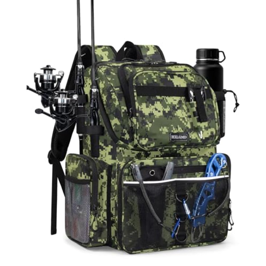 Fishing Backpack with Rod Hold – Fishing Rod Holder Bewertung und Preis
