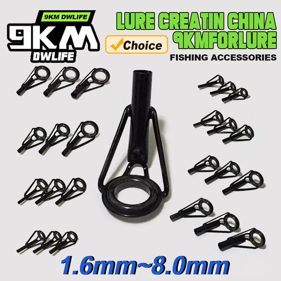 5Pcs Fishing Rod Tip Guides Re – Fishing Rod Tip Replacement Bewertung und Preis